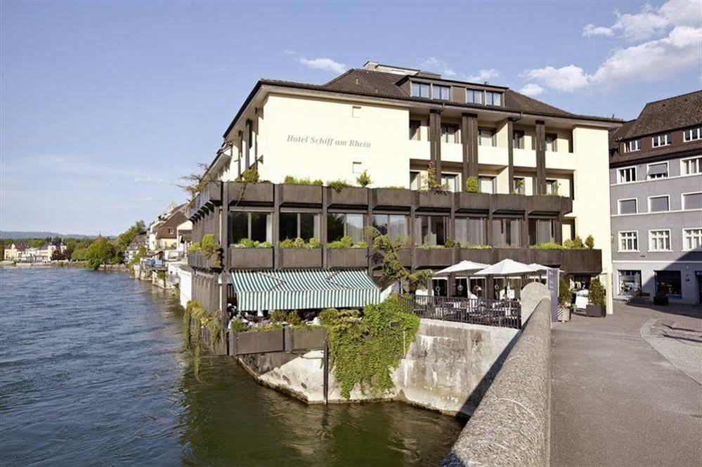 Hotel Schiff Am Rhein Rheinfelden Exterior foto